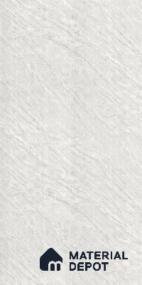 Marble Look LM 19201 Volkas Marble 8 ft x 4 ft Glossy Finish Decorative Laminate - 1 mm | Suitable for TV Unit, Wardrobe, Kitchen Cabinets