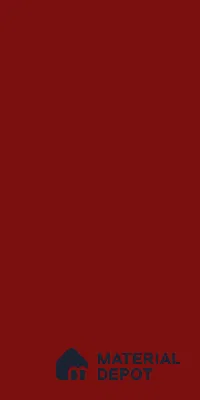 Solid Colors Look LM 19252 Bright Red 8 ft x 4 ft Glossy Finish Decorative Laminate - 1 mm | Suitable for Living Room, Kitchen, Office