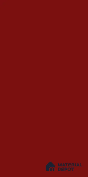 Solid Colors Look LM 19252 Bright Red 8 ft x 4 ft Glossy Finish Decorative Laminate - 1 mm | Suitable for Living Room, Kitchen, Office