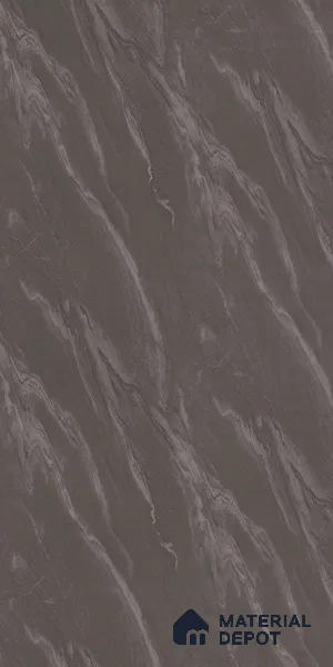Stone Look LM 19278 Grey Carrara 8 ft x 4 ft Glossy Finish Decorative Laminate - 1 mm | Suitable for TV Unit, Wardrobe, Kitchen Cabinets