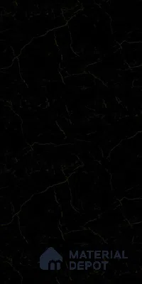 Marble Look LM 19286 Black Pearl Marble 8 ft x 4 ft Glossy Finish Decorative Laminate - 1 mm | Suitable for TV Unit, Wardrobe, Kitchen Cabinets