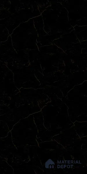 Marble Look LM 19286 Black Pearl Marble 8 ft x 4 ft Glossy Finish Decorative Laminate - 1 mm | Suitable for TV Unit, Wardrobe, Kitchen Cabinets