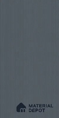 Metallic Grey Fluted Solid Color Look LM 19291 Metallic 8 ft x 4 ft Texture Finish Decorative Laminate - 1 mm | Suitable for TV Unit, Wardrobe, Kitchen Cabinets