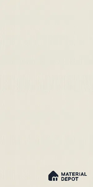 Light Beige Fluted Solid Color Look LM 19292 Metallic White 8 ft x 4 ft Texture Finish Decorative Laminate - 1 mm | Suitable for TV Unit, Wardrobe, Kitchen Cabinets