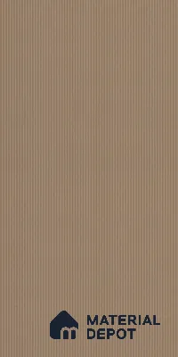 Metallic Beige Brown Fluted Solid Color Look LM 19293 Metallic Beige 8 ft x 4 ft Texture Finish Decorative Laminate - 1 mm | Suitable for TV Unit, Wardrobe, Kitchen Cabinets