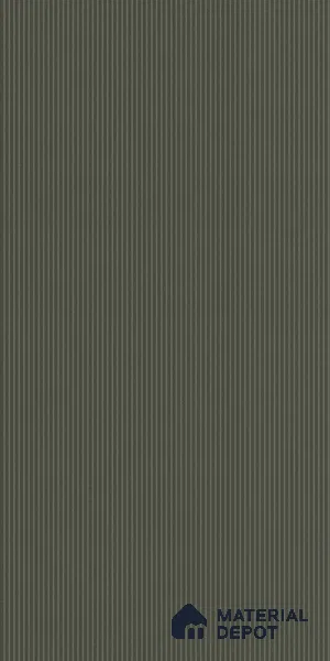 Metallic Seal Brown Fluted Solid Color Look LM 19294 Metallic Seal 8 ft x 4 ft Texture Finish Decorative Laminate - 1 mm | Suitable for TV Unit, Wardrobe, Kitchen Cabinets