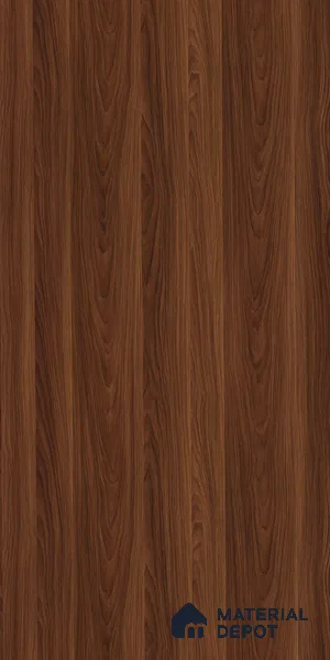 Wooden Look LM 19311 Polished Walnut 8 ft x 4 ft Matte Finish Decorative Laminate - 1 mm | Suitable for TV Unit, Wardrobe, Kitchen Cabinets
