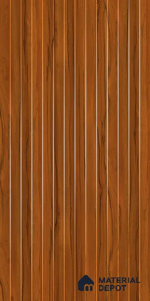 Wooden Look LM 19337 Apple Wood Usa 8 ft x 4 ft Texture Finish Decorative Laminate - 1 mm | Suitable for TV Unit, Wardrobe, Kitchen Cabinets