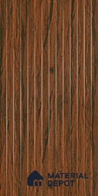 Wooden Look LM 19338 Tropical Wood 8 ft x 4 ft Texture Finish Decorative Laminate - 1 mm | Suitable for TV Unit, Wardrobe, Kitchen Cabinets