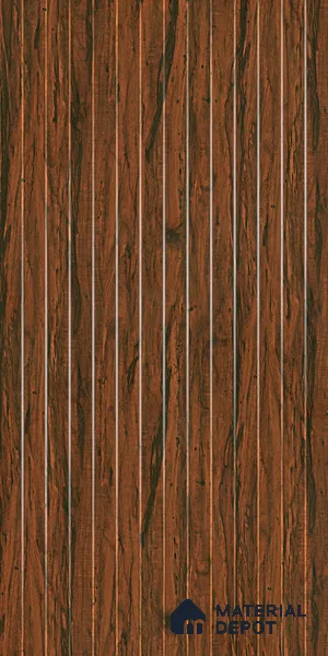 Wooden Look LM 19338 Tropical Wood 8 ft x 4 ft Texture Finish Decorative Laminate - 1 mm | Suitable for TV Unit, Wardrobe, Kitchen Cabinets