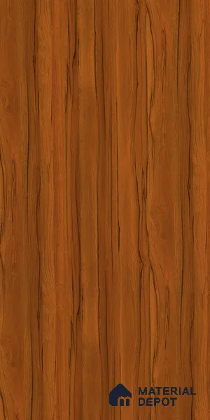 Wooden Look LM 19366 Apple Wood Usa 8 ft x 4 ft Glossy Finish Decorative Laminate - 1 mm | Suitable for TV Unit, Wardrobe, Kitchen Cabinets