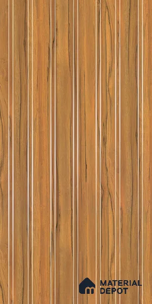 Wooden Look LM 19380 Apple Wood Uk 8 ft x 4 ft Texture Finish Decorative Laminate - 1 mm | Suitable for TV Unit, Wardrobe, Kitchen Cabinets