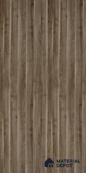 Wooden Look LM 19397 Walnut Lumber 8 ft x 4 ft Suede Finish Decorative Laminate - 1 mm | Suitable for TV Unit, Wardrobe, Kitchen Cabinets