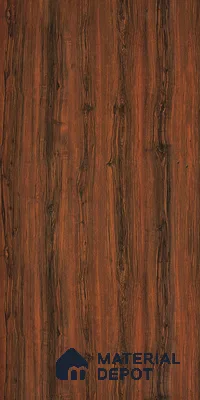Wooden Look LM 19400 Caen Chestnut 8 ft x 4 ft Suede Finish Decorative Laminate - 1 mm | Suitable for TV Unit, Wardrobe, Kitchen Cabinets