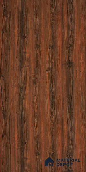 Wooden Look LM 19400 Caen Chestnut 8 ft x 4 ft Suede Finish Decorative Laminate - 1 mm | Suitable for TV Unit, Wardrobe, Kitchen Cabinets