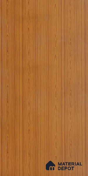 Wooden Look LM 19402 Nayana Teak 8 ft x 4 ft Suede Finish Decorative Laminate - 1 mm | Suitable for TV Unit, Wardrobe, Kitchen Cabinets