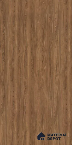 Wooden Look LM 19410 Waco Walnut 8 ft x 4 ft Suede Finish Decorative Laminate - 1 mm | Suitable for TV Unit, Wardrobe, Kitchen Cabinets