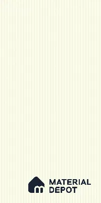 Warm White Fluted Solid Color LM 19470 B Warm White Glossy Finish 8 ft x 4 ft Glossy Finish Decorative Laminate - 1 mm | Suitable for TV Unit,Wardrobe, Kitchen Cabinets