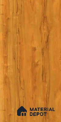 Wooden Look LM 19480 B Exotic Walnut Dripped Wood Texture Finish 8 ft x 4 ft Decorative Laminate - 1 mm | Suitable for TV Unit, Wardrobe, Kitchen Cabinets
