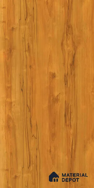 Wooden Fluted Look LM 19480 E Exotic Walnut Fine Texture Finish 8 ft x 4 ft Decorative Laminate - 1 mm | Suitable for TV Unit, Wardrobe, Kitchen Cabinets