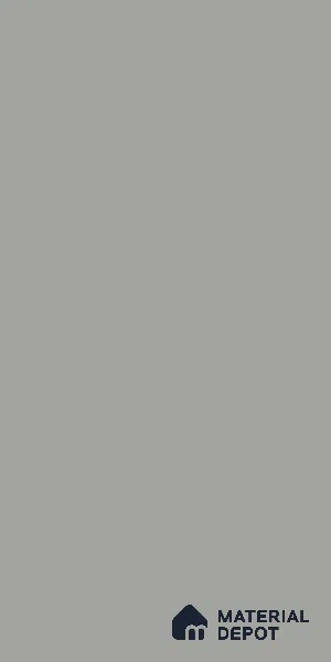 LM 21059 C Steelmist Grey Solid Color Glossy Finish 8 ft x 4 ft Decorative Laminate - 1 mm | Suitable for Living Room, Kitchen, Office