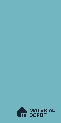 LM 21064 D Aeris Blue Solid Color Glossy Finish 8 ft x 4 ft Decorative Laminate - 1 mm | Suitable for Living Room, Kitchen, Office