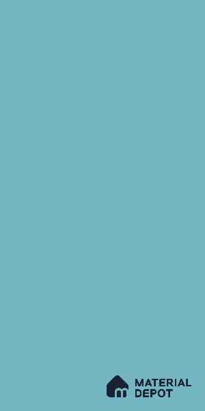 LM 21064 D Aeris Blue Solid Color Glossy Finish 8 ft x 4 ft Decorative Laminate - 1 mm | Suitable for Living Room, Kitchen, Office