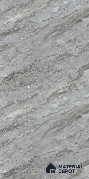 Stone Look LM 21107 E Glacier Mist Lime Stone Texture Finish 8 ft x 4 ft Decorative Laminate - 1 mm | Suitable for TV Unit, Wardrobe, Kitchen Cabinets