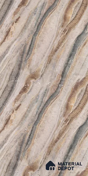 LM 21109 E Dunesone Drift Lime Stone Texture Finish 8 ft x 4 ft Decorative Laminate - 1 mm | Suitable for TV Unit, Wardrobe, Kitchen Cabinets