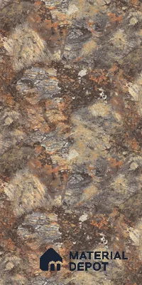 Marble Look LM 21112 C Volcanic Burst Marble High Gloss Finish 8 ft x 4 ft Decorative Laminate - 1 mm | Suitable for TV Unit, Wardrobe, Kitchen Cabinets