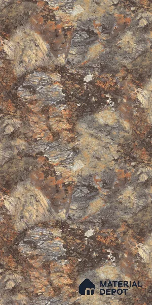 Marble Look LM 21112 C Volcanic Burst Marble High Gloss Finish 8 ft x 4 ft Decorative Laminate - 1 mm | Suitable for TV Unit, Wardrobe, Kitchen Cabinets