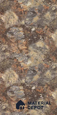 Stone Look LM 21112 D Volcanic Burst Lime Stone Texture Finish 8 ft x 4 ft Decorative Laminate - 1 mm | Suitable for TV Unit, Wardrobe, Kitchen Cabinets