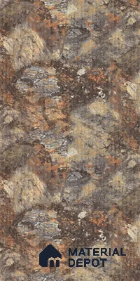 Marble Fluted Look LM 21112 E Volcanic Burst High Gloss Finish 8 ft x 4 ft Decorative Laminate - 1 mm | Suitable for TV Unit, Wardrobe, Kitchen Cabinets