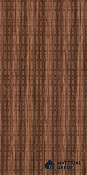 Patterened Look LM 21118 Castano Rich Cube Texture Finish 8 ft x 4 ft Decorative Laminate - 1 mm | Suitable for Bedroom, TV Unit, Wardrobe