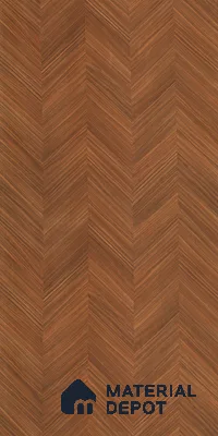 Wooden Look LM 21131 Royal Teakline Regal Walnut Texture Finish 8 ft x 4 ft Decorative Laminate - 1 mm | Suitable for TV Unit, Wardrobe, Kitchen Cabinets