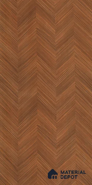 Wooden Look LM 21131 Royal Teakline Regal Walnut Texture Finish 8 ft x 4 ft Decorative Laminate - 1 mm | Suitable for TV Unit, Wardrobe, Kitchen Cabinets