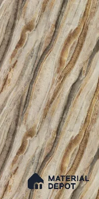 Marble Look LM 18770 Iiiusion Bronze Marble 8 ft x 4 ft Texture Finish Decorative Laminate - 1 mm | Suitable for TV Unit, Wardrobe, Kitchen Cabinets