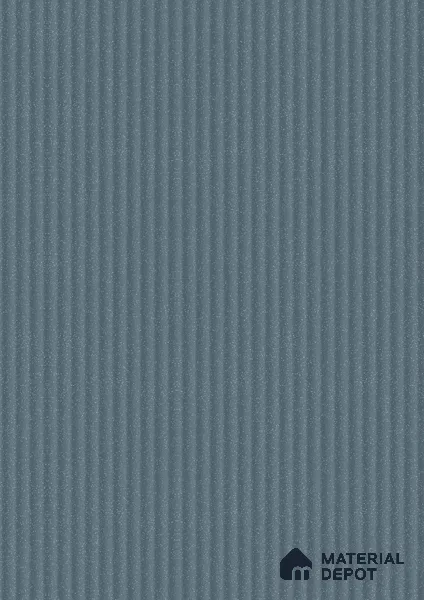 Fluted Solid Color Look LM 21479 Summery Sky 8 ft x 4 ft Glossy Finish Decorative Laminate - 1 mm | Suitable for TV Unit, Wardrobe, Kitchen Cabinets