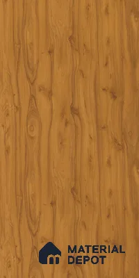 Wooden Look LM 21563 Clementine Teak 8ft x 4ft Texture Finish Decorative Laminate - 1 mm | Suitable for TV Unit, Wardrobe, Kitchen Cabinets