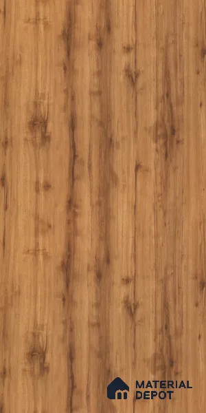 Wooden Look LM 21589 Natural Teak 8ft x 4ft Texture Finish Decorative Laminate - 1 mm | Suitable for TV Unit, Wardrobe, Kitchen Cabinets