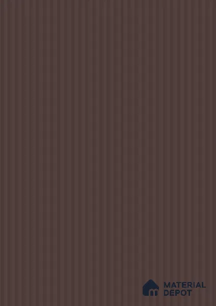 Fluted Solid Color Look LM 21625 Rose Gold 8ft x 4ft Texture Finish Decorative Laminate - 1 mm | Suitable for TV Unit, Wardrobe, Kitchen Cabinets