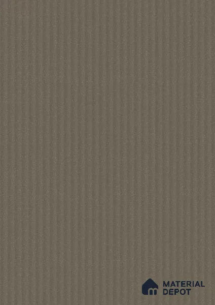 Fluted Solid Color Look LM 21632 Sober Silver 8ft x 4ft Glossy Finish Decorative Laminate - 1 mm | Suitable for TV Unit, Wardrobe, Kitchen Cabinets