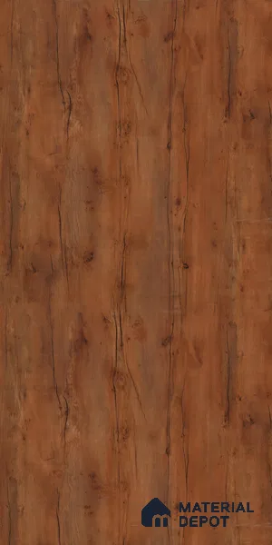 Wooden Look LM 23357 Rustic Cedar 8 ft x 4 ft High Gloss Finish 6H Anti Scratch Acrylic Laminate - 1.5 mm | Suitable for Kitchen Cabinet, TV Unit, Wardrobe