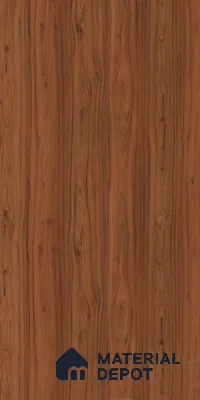 Wooden Look LM 23364 Walnut Crest 8 ft x 4 ft High Gloss Finish 6H Anti Scratch Acrylic Laminate - 1.5 mm | Suitable for Kitchen Cabinet, TV Unit, Wardrobe