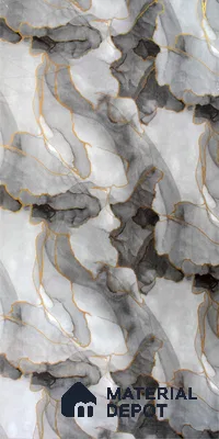 Ferrero 1B 0722 Golden Mist 8 ft x 4 ft Lazer Marble Series High Gloss Finish Acrylic Laminate - 1.5 mm (LM 01112) | Matching Edgeband Code - 722 |  Suitable for TV Unit, Wardrobe, Kitchen Cabinets