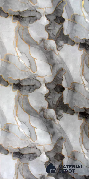Ferrero 1B 0722 Golden Mist 8 ft x 4 ft Lazer Marble Series High Gloss Finish Acrylic Laminate - 1.5 mm (LM 01112) | Matching Edgeband Code - 722 |  Suitable for TV Unit, Wardrobe, Kitchen Cabinets