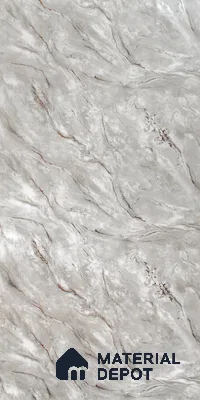 Ferrero 1B 0726 Copper Veil 8 ft x 4 ft Lazer Marble Series High Gloss Finish Acrylic Laminate - 1.5 mm (LM 01116) | Matching Edgeband Code - 726 |  Suitable for TV Unit, Wardrobe, Kitchen Cabinets