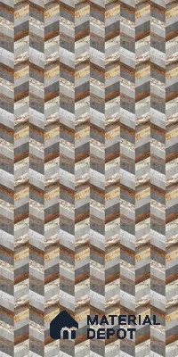 Patterned Look LM 06171 8 ft x 4 ft Texture Finish Decorative Laminate - 1 mm | Suitable for Bedroom, TV Unit, Wardrobe