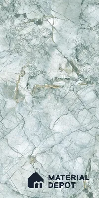 Grey Marble Look LM 06181 8 ft x 4 ft Texture Finish Decorative Laminate - 1 mm | Suitable for TV Unit, Wardrobe, Kitchen Cabinets