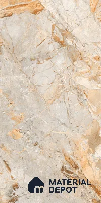 Brown Marble Look LM 06186 8 ft x 4 ft Texture Finish Decorative Laminate - 1 mm | Suitable for TV Unit, Wardrobe, Kitchen Cabinets